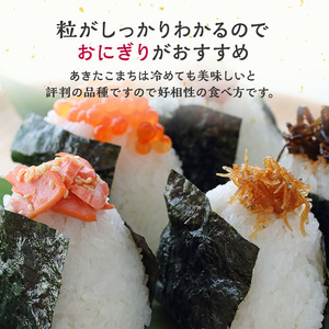 新米 米 お米 《定期便3ヶ月》【白米】秋田県産 あきたこまち あきた種梅産こまち 杜の雫 こだわりの大粒 18kg(9kg×2袋)×3回 合計54kg