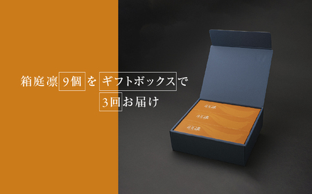 【定期便3回】コクはあるのに後味はすっきり 箱庭たまご 「箱庭凛」 9個 | ギフトボックス 卵 たまご テレビ 話題 ごはん お供 タマゴ 卵かけ 真岡市 栃木県 送料無料