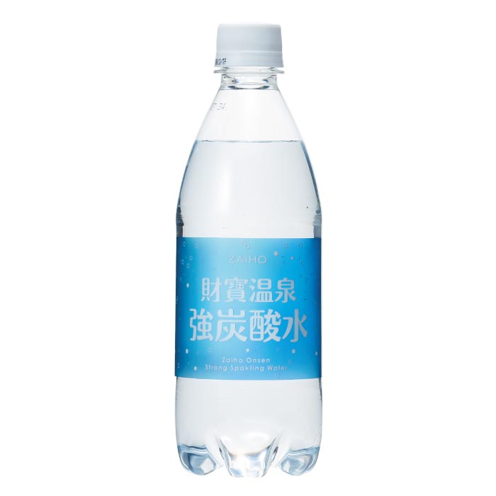 G7-2234／【5回定期】財寶温泉強炭酸水500ml×48本