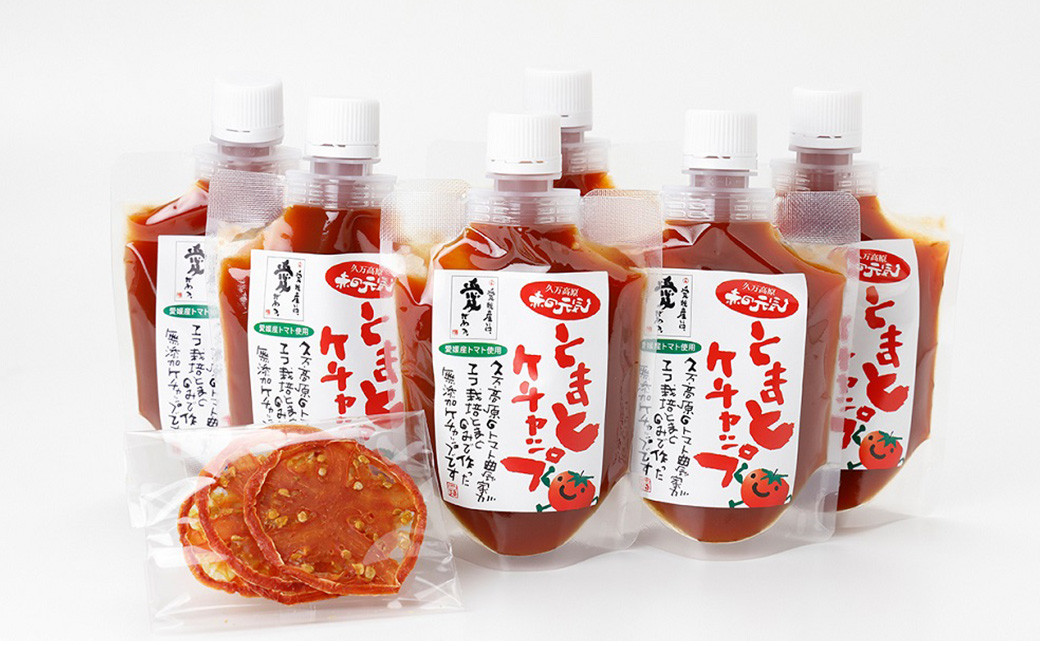 赤の元気 トマトケチャップセット【6個】※ドライトマト付（911）