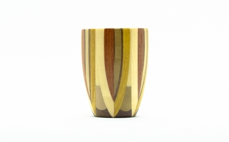 ≪箱根寄木細工≫ぐい呑み（大）