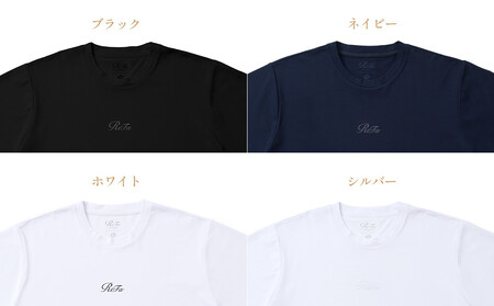 【シルバー 4Lサイズ】リファ バイタルテック コンフォートジャージー クルーネックTシャツ