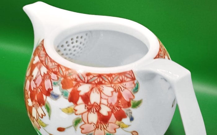 【山口政勝工房】さくら絵 ティーポット [UBW001] 焼き物 やきもの 器