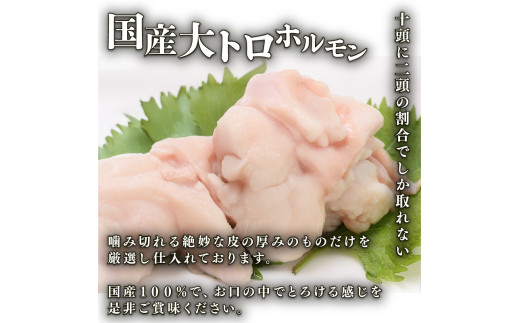 【 訳あり 】 国産牛 大トロホルモン 西京味噌焼き 1.5kg  ( 100gパック ) 国産牛 和牛 大トロ 焼肉 牛 西京焼き 味噌 味付 小分け 冷凍 国産 牛 肉 熨斗 贈答 ギフト 希少部