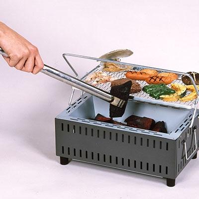 ふるさと納税 三条市 炭足し簡単 卓上シチリンセット 七輪セット 軽量七輪 [グリーンライフ] 【014P019】 |  | 03