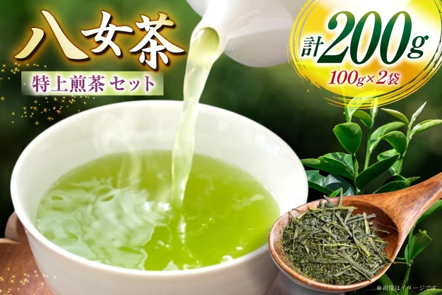 お茶 八女茶 特上 煎茶 100g×2 セット [木村食品 福岡県 宇美町 um40beg040043] お茶の葉 茶 お茶の葉 茶葉 お茶っぱ
