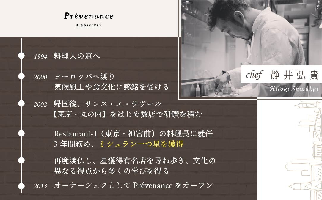【JALふるさと納税限定】【南青山　フレンチ】Prevenance　静井シェフのセンスが光る「別海町厳選コース」お食事券2名様【CC0000034】
