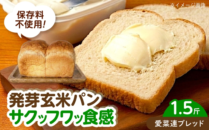 
                  パン 愛菜連ブレッド (発芽玄米パン 1.5斤) 広島県福山市/マルフク株式会社 発芽玄米パン 玄米 食パン 焼きたて ふんわり 朝食 トースト 素朴 国産 [BAFW009]
                