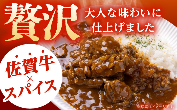 【全6回定期便】佐賀牛 牛すじカレー 4袋セット【創作キッチンRana】 [HCK018]