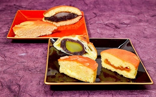 『おかし花月』定番商品詰め合わせ（5種類×各2個ずつ）10個入り<1-230>菓子 お菓子 デザート ギフト 宮崎県西都市 入金確認後、30日前後で発送