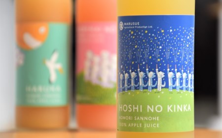 青森県産りんごジュース 【 11ぴきのねこ ラベル 】 720ml×3本 りんごジュース