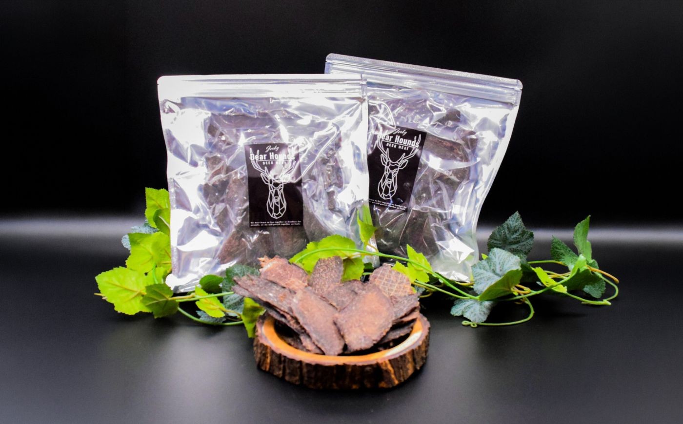 
                  愛犬・愛猫用おやつ 蝦夷鹿 スライス ジャーキー 計400g（200g×2個）| ペットフード ペット用 ジャーキー ドッグフード おやつ | Dear Hounds [BOAE024]
                