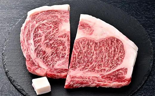近江牛 リブロース ステーキ 500g (250g × 2枚) 【BS04W】 ステーキ 4等級以上