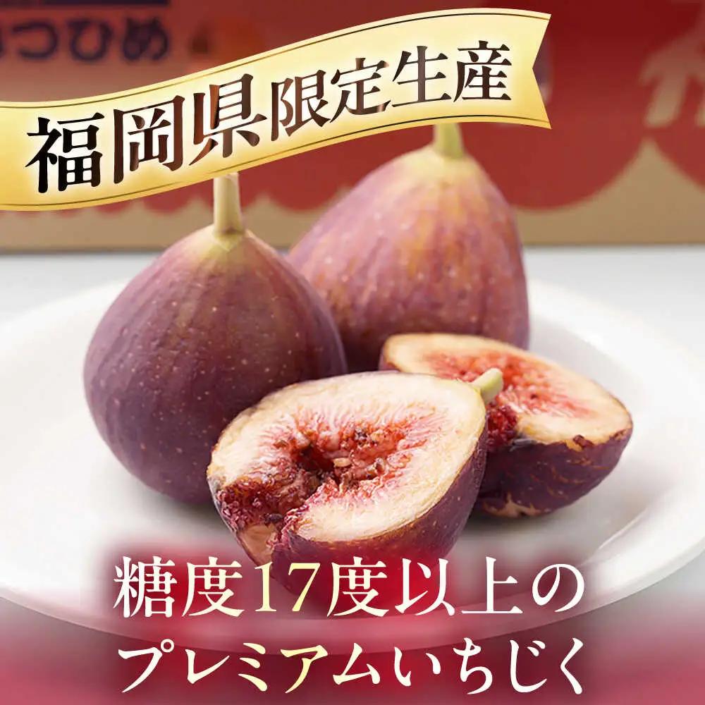 福岡県産ブランド無花果 とよみつひめ 約300g×4P VBY008