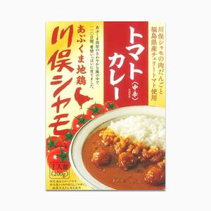 福島ブランド鶏 川俣シャモ トマトカレー 1人前×2  FAF-0124
