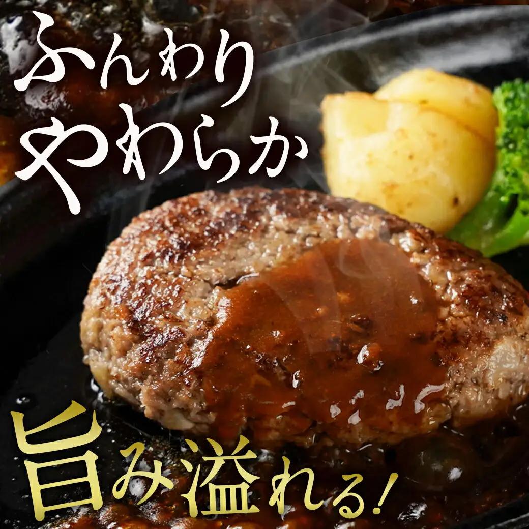 宮崎牛100％使用の生ハンバーグ≪100g×5個≫〔AO-7702〕_(都城市) 都城産 宮崎牛 生ハンバーグ デミグラスソース 焼肉のさこまオリジナル 手作り生ハンバーグ 子供 ご年配の方まで♪ 