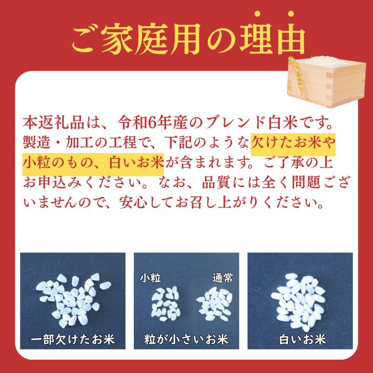 佐賀市ふるさと納税限定 オリジナルブレンド白米8kg：B170-024_イメージ5