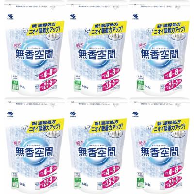 ふるさと納税 富山市 小林製薬「無香空間 特大648g」詰替え×6個