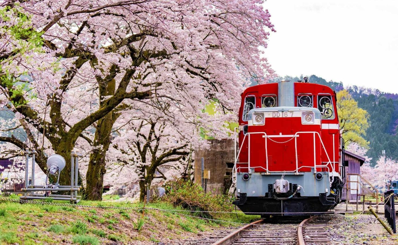 若桜駅構内のDL※画像はイメージです