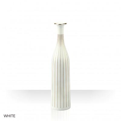 ふるさと納税 高岡市 【高岡銅器】Flower Vase RAPPA SLIM (White)