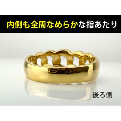 ふるさと納税 南アルプス市 純金(K24)製 喜平リングBタイプ 22号 |  | 02