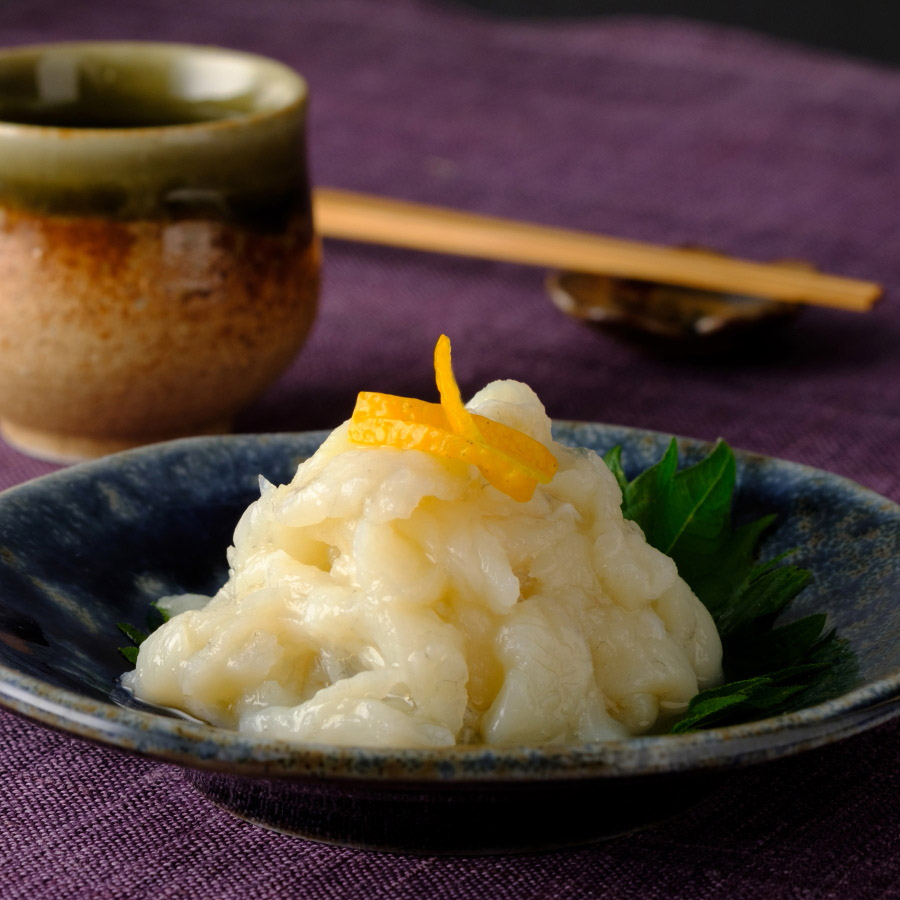 ＜浜長＞いかのぶっかけ150g・ふくのぶっかけ120g　2本詰めセット（2-D）