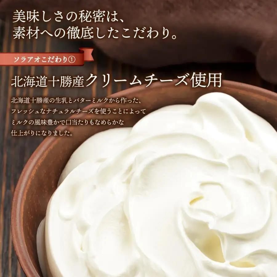 【ソラアオ】アイスチーズケーキサンド 4箱  | 京都 チーズケーキ専門店 人気セット