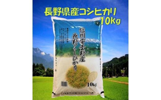 
                  米 コシヒカリ 長野県産 10kg｜米 コシヒカリ 長野県産 国産米 人気 おすすめ 白米 精米 ごはん 和食 健康  ギフト 送料無料 長野県 大町市 ふるさと納税
                