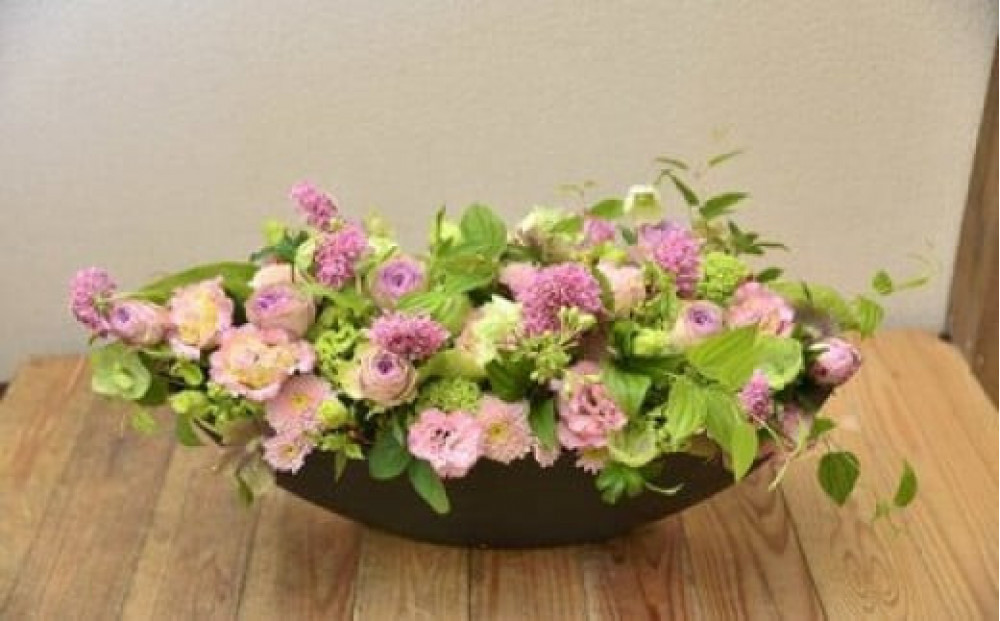 アレンジメント Mサイズ_ピンク系 142069_BN016VC02