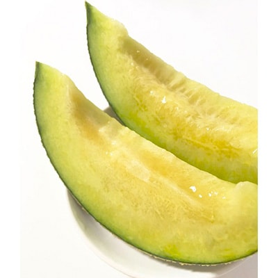 【2025年夏発送】岸田農園産 青肉メロン 3玉入り(サイズ:1玉1.5kg以上)【205】