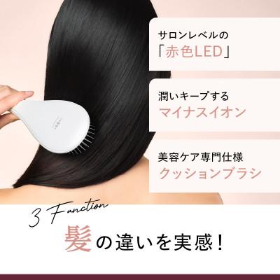 ふるさと納税 つくばみらい市 【ブラック】WAVEWAVE EMS Brush Air クッションブラシ◆ウェイブウェイブ |  | 03