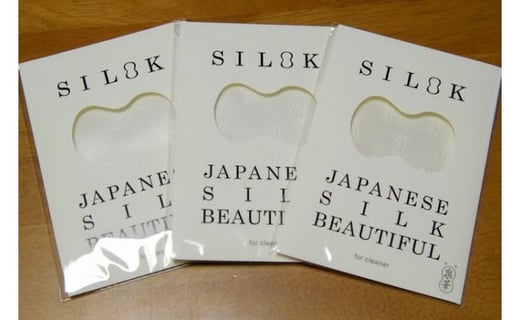 
「SILOK（シロク）」かわいいイラストを織り込んだシルククリーナー 新潟県 五泉市 株式会社 横正機業場
