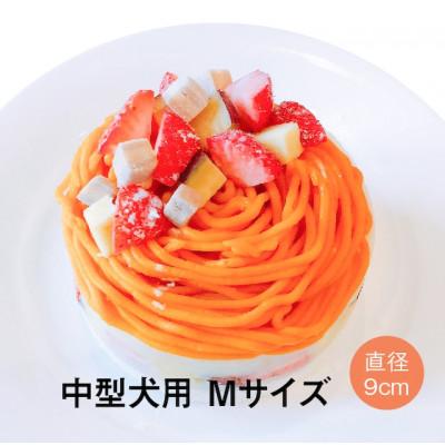 ふるさと納税 御代田町 わんちゃん用かぼちゃモンブランケーキ【Mサイズ】