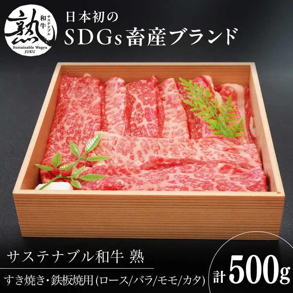和牛 すき焼き・鉄板焼  厳選 500g [AIAT016] 牛肉