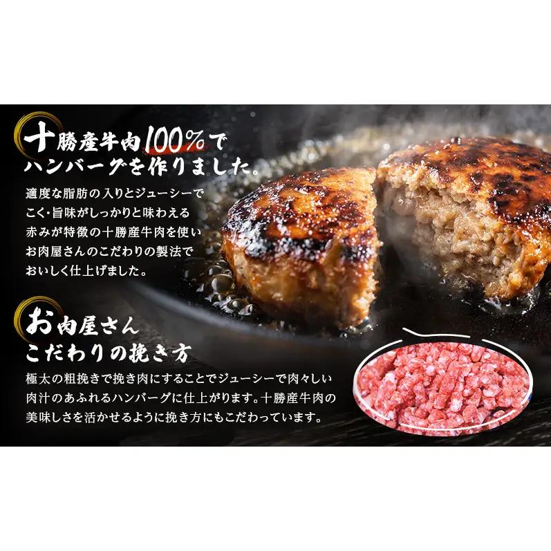 手ごねハンバーグ 200g×9個 十勝牛 ハンバーグ