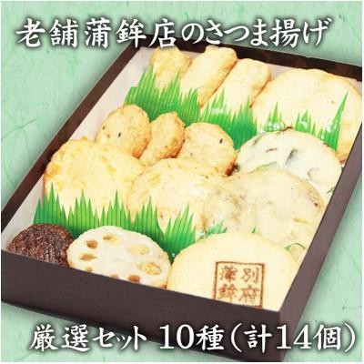 ふるさと納税 日出町 老舗蒲鉾店のさつま揚げ(天ぷら) 厳選セット 10種/14個入り