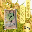 【ふるさと納税】【令和6年産新米】多度津町産こしひかり 5kg 【香川県食糧事業協同組合】