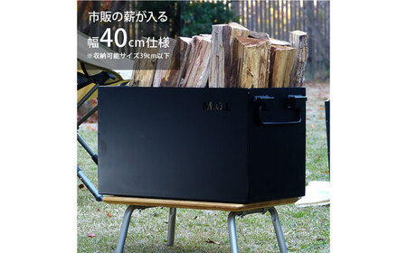 M.O.L 極厚スチール製コンテナボックス タフコンL／フタなし MOL-X30L[VBZ004] キャンプ キャンプ用品 ギア アウトドア