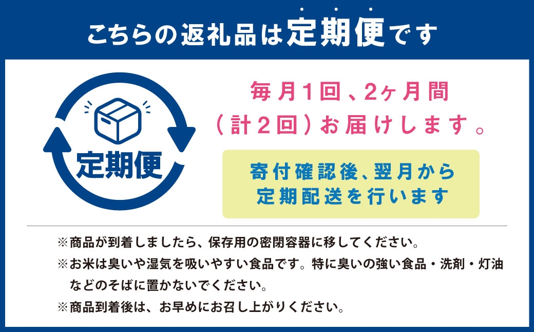 [ 定期1ヶ月毎2回 ] 令和7年産米五城目産あきたこまち新米切替前在庫限り10kg(5kg×2袋)
