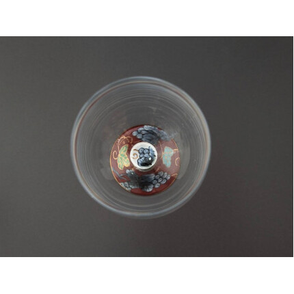 有田焼 ハイレッグペアワイングラス（小）（赤葡萄&青葡萄）東洋セラミックス A110-47_イメージ5