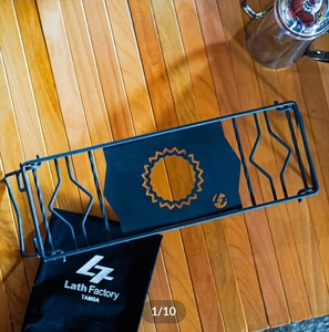 ロストル360 ギザプレート ブラスト窒化処理 〈黒染め〉〈丹波市〉 BBQ 焚き火