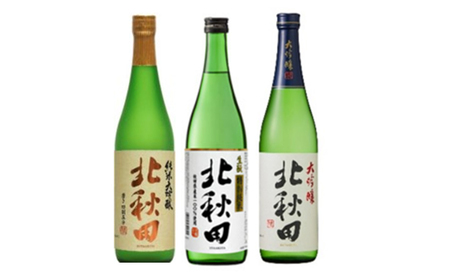 生産本数限定酒入り北鹿飲み比べ6本セット　【155P4002】