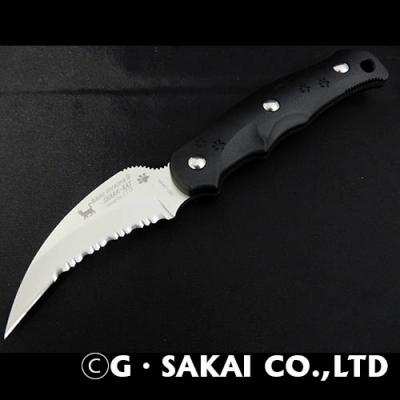 ふるさと納税 関市 サビニャイフ9 SHARK-RAY (シャークレイ) スナネコver ブラックFRN