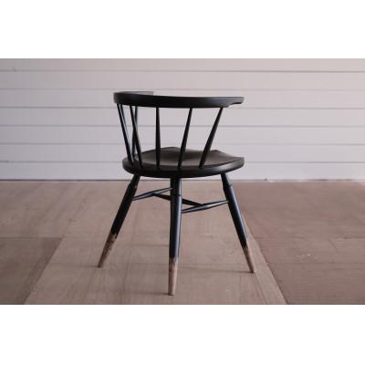 ふるさと納税 富士見町 Crescent chair [black]