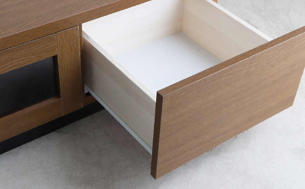 【東馬家具】FZ コルム 140TV BR【テレビボード テレビ台 ローボード 収納ボード ブラウン シンプル 木目 おしゃれ ふるさと納税】(H060613)