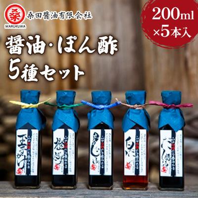 ふるさと納税 防府市 木桶で仕込む地産醤油　お洒落な四角い瓶で、気分上々になるっちゃねセット