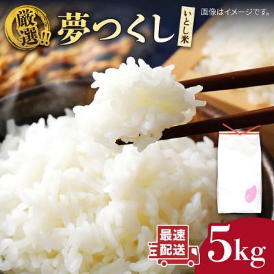 ふるさと納税 糸島市 いとし米厳選夢つくし 5kg 糸島産 三島商店 [AIM018]