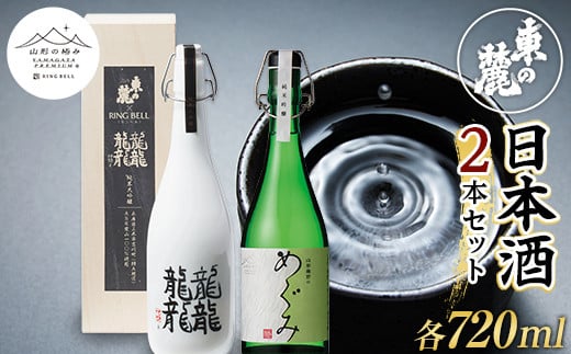 
【山形の極み】 東の麓 日本酒2本セット 「純米吟醸生詰 熊野のめぐみ & 純米大吟醸 雫酒 龍龍龍龍 (てつ) 」 各720ml 『東の麓酒造』 日本酒 酒 山形県 南陽市 [1860]
