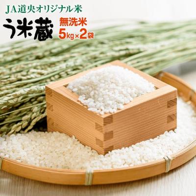 ふるさと納税 恵庭市 【無洗米】北海道米う米蔵5kg×2(計10kg)【29002304】