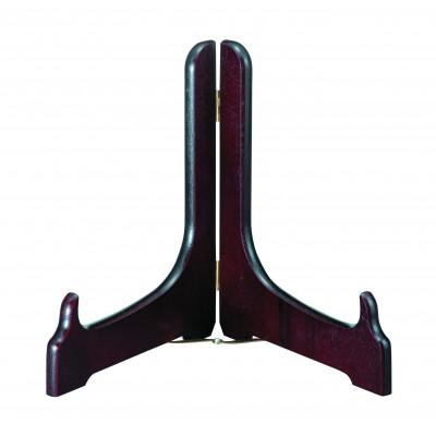 ふるさと納税 海南市 紀州漆器 木製 皿立て  ワイン塗 尺 高さ30cm